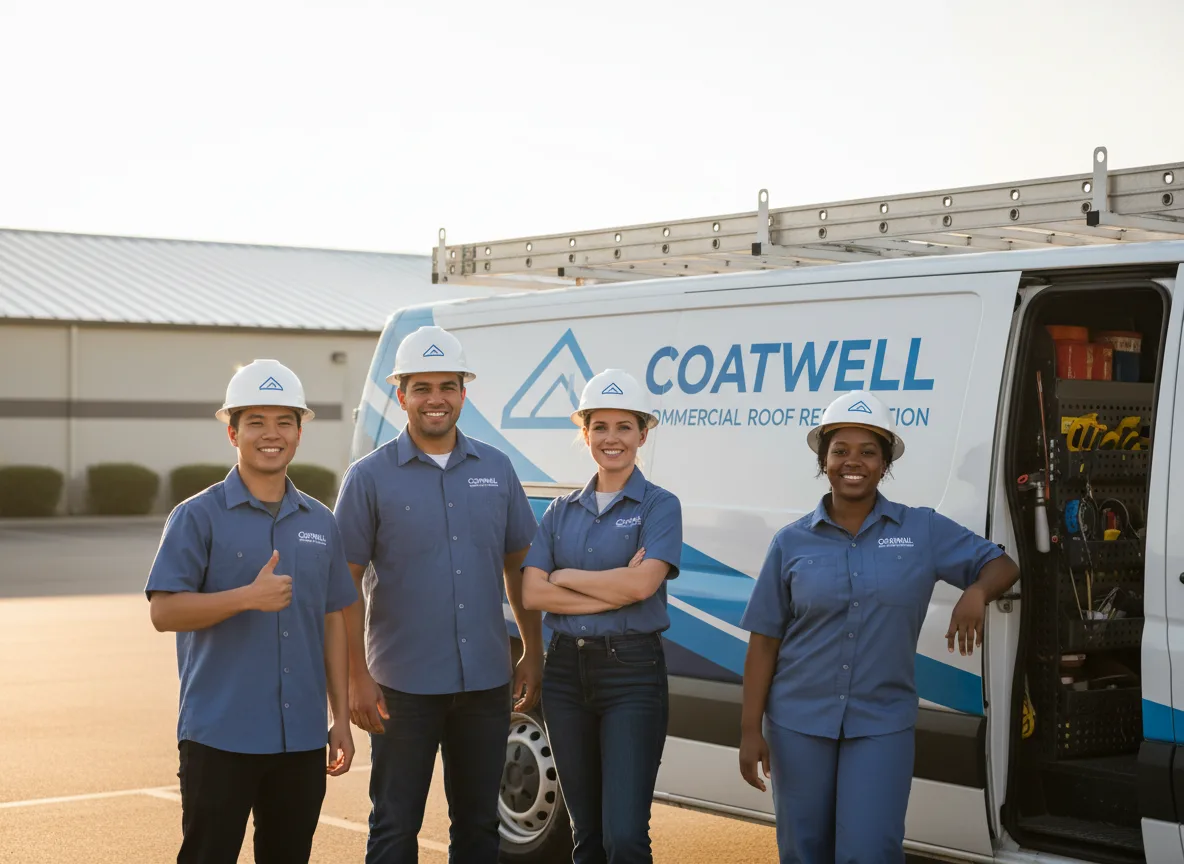 Commercial roof coating company in Hershey, NE